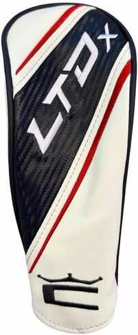 غطاء رأس NEW COBRA LTD X Fairway Wood - غطاء LTDX أبيض/أزرق داكن/أحمر مع علامة قابلة للتعديل # in Saudi Arabia