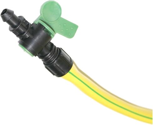 5 Pcs with Fixed Valve Nut Barbed Valve Garden Tools Drip Irrigation System Water Flow Control Garden Hose Connector Water Valve in Kuwait