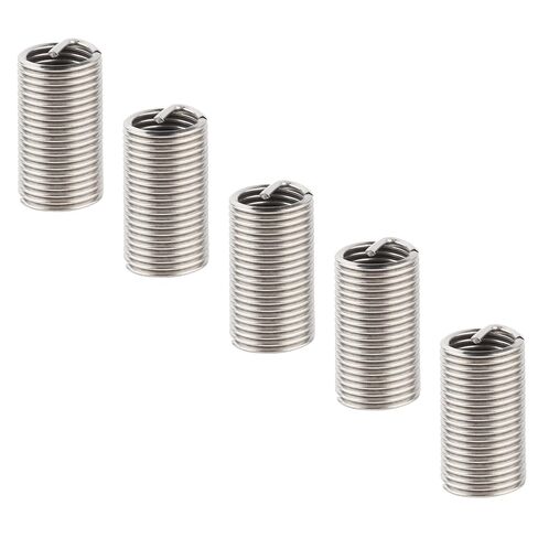 50Pcs M10x1.25 Helical Threaded Inserts Stainless Steel Spiral Circle Repair Insert Reducer Nut Threaded Expand Socket Set (M10x1.25x3D) in Saudi Arabia