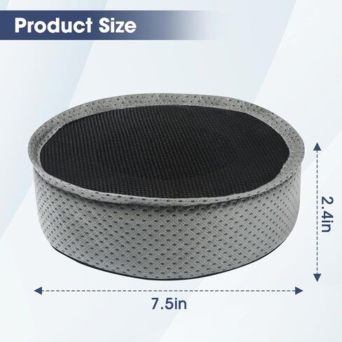 مرشح كاتم الصوت 105800 لمكنسات الظهر ProTeam 6QT Pro Team أجزاء المكنسة الكهربائية لـ Super QuarterVac، AviationVac، مرشح المكنسة الكهربائية ProVac BP in Kuwait