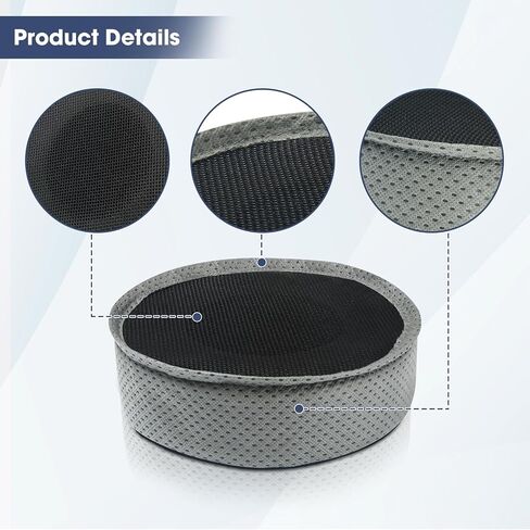 مرشح كاتم الصوت 105800 لمكنسات الظهر ProTeam 6QT Pro Team أجزاء المكنسة الكهربائية لـ Super QuarterVac، AviationVac، مرشح المكنسة الكهربائية ProVac BP in Kuwait