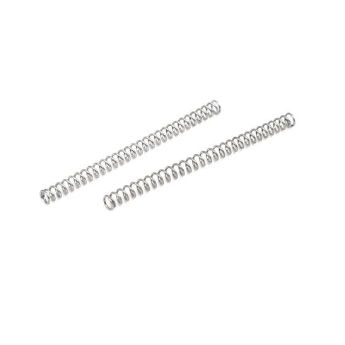 0.3mmx2mmx30mm 304 Stainless Steel Compression Springs Silver Tone 10pcs in Saudi Arabia