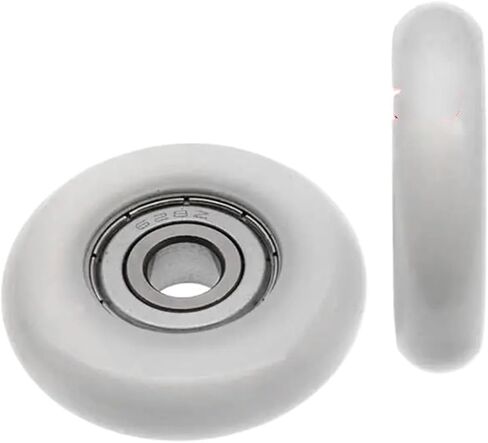 Bimetal Seal Shield Micro deep Groove Bearing 40-10 8x40x10mm Round Roller Wheels Plastic Bearing in Saudi Arabia