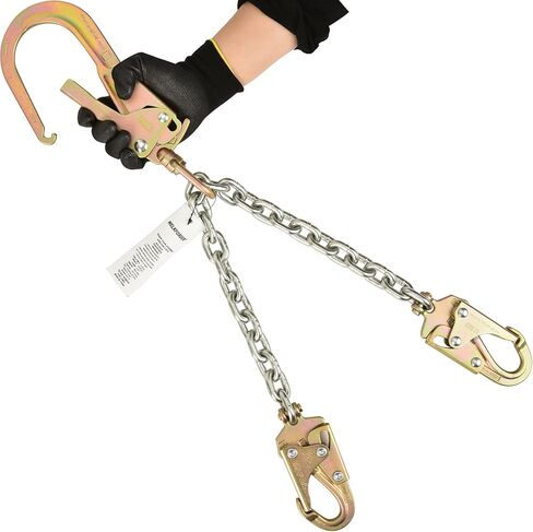 مجموعة سلسلة تحديد موضع حديد التسليح مع خطافات دوارة مزدوجة ذاتية القفل وسلاسل تحديد موضع البناء متوافقة مع ANSI/OSHA in Kuwait