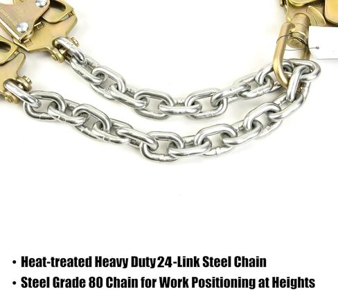 مجموعة سلسلة تحديد موضع حديد التسليح مع خطافات دوارة مزدوجة ذاتية القفل وسلاسل تحديد موضع البناء متوافقة مع ANSI/OSHA in Kuwait