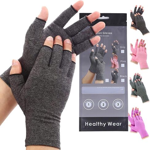 Premium Bamboo Gloves, One Compres Bamboo Arthritis Gloves, Bamboo Compres Gloves for Women, Men in Kuwait