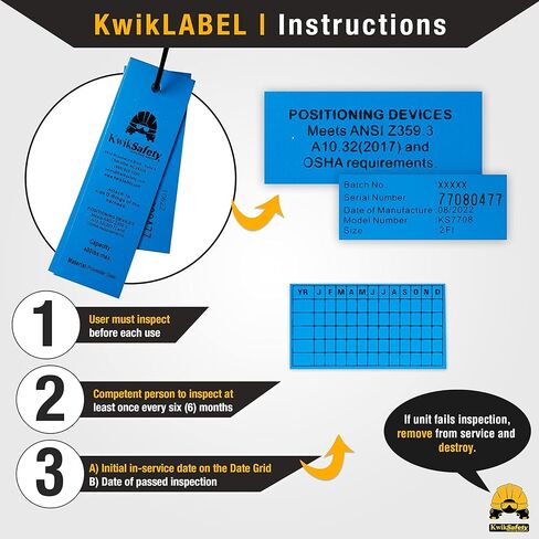 KwikSafety - شارلوت، NC - مجموعة سلسلة حديد التسليح الفولاذية مقاس 29 بوصة من REBAR Romeo [خطافات ذاتية القفل] ANSI OSHA حبل تحديد خفيف الوزن/خطافات مزدوجة الإطباق، خطاف حديد التسليح، سلسلة ملتوية معالجة بالحرارة in Saudi Arabia