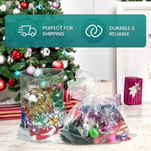 Levex - 1.5" Inches X 1450' Feet Lay Flat Poly Tubing Roll - 3-Mil Food Grade Polyethlene, Custom Poly Bag Packaging Solution for Packing, Moving & Storage, 1 Roll in Kuwait