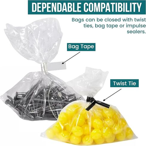 Levex - 1.5" Inches X 1450' Feet Lay Flat Poly Tubing Roll - 3-Mil Food Grade Polyethlene, Custom Poly Bag Packaging Solution for Packing, Moving & Storage, 1 Roll in Kuwait