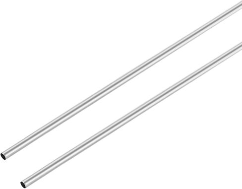 MECCANIXITY 316L Stainless Steel Capillary Tube, OD 9mmx0.5mm Wall Thickness 305mm L Seamless Straight Stainless Pipe Metal Tubing for Construction/Industry Machinery/Crafting,Pack of 2 in Saudi Arabia