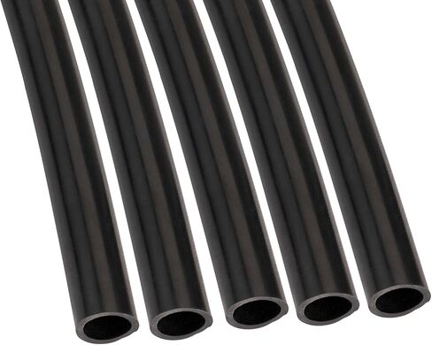 Silicone Tubing 3/4" ID × 1" OD, 16FT Black Food-Grade Flexible Hose, High Temp Resistant Pure Silicone Tube for Home Brewing, Wine Making, Hydroponics, Aquarium & Pond Pump (3/4" × 1") in Saudi Arabia