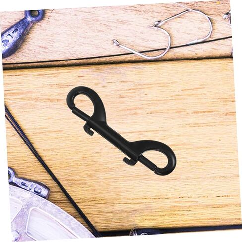 Tofficu 4Pcs Double Ended Bolt Snap Hooks Versatile Metal Trigger Clips for Ropes Chains and Animal Leashes Safe Hook Design for Quick Connections for Gear Collection in Saudi Arabia