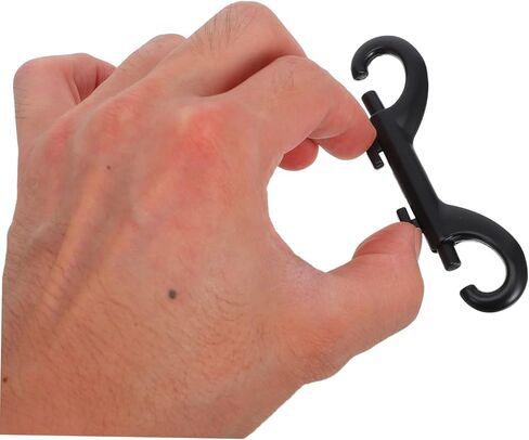 Tofficu 4Pcs Double Ended Bolt Snap Hooks Versatile Metal Trigger Clips for Ropes Chains and Animal Leashes Safe Hook Design for Quick Connections for Gear Collection in Saudi Arabia