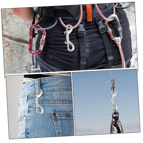 Ciieeo 6Pcs Double Ended Snap Hooks Heavy Duty Pet Buckle Hooks for Dog Leashes Backpack Luggage Versatile Clips for Indoor Outdoor Use in Saudi Arabia