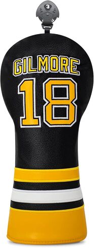 Golf Headcovers Golf Club Headcovers Sports Style Number 18 Premium Leather Driver Fairway(FW) Wood Hybrid(UT), Golf Blade Mallet Putter Cover in Saudi Arabia