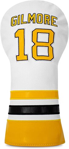 Golf Headcovers Golf Club Headcovers Sports Style Number 18 Premium Leather Driver Fairway(FW) Wood Hybrid(UT), Golf Blade Mallet Putter Cover in Saudi Arabia