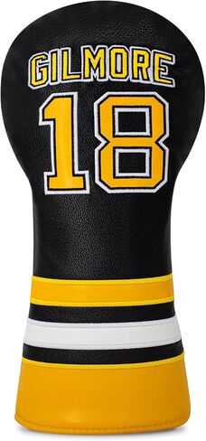 Golf Headcovers Golf Club Headcovers Sports Style Number 18 Premium Leather Driver Fairway(FW) Wood Hybrid(UT), Golf Blade Mallet Putter Cover in Saudi Arabia