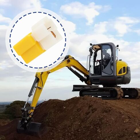 ECSiNG 2PCS Excavator Diode Fuse Tube 7321-9362-7R 3A Compatible with Kato Compatible with Yanmar 60-3 Excavator in Saudi Arabia