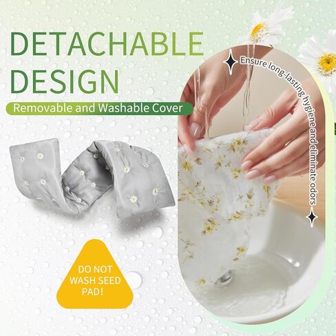 Heating pad for Neck Shoulders and Back Microwavable Machine Washable 26x4.3 Microwave Rice Bag for Heat Therapy Reusable Hot Pack for Muscle Cramps Moist Warm Bean Bag for Pain Relief Unscented in Kuwait