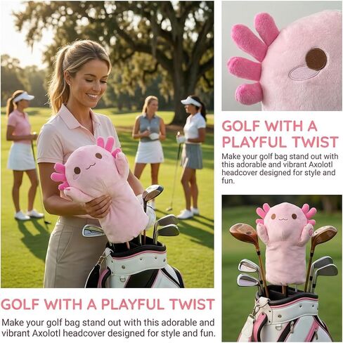 Funny Golf Club Driver Head Covers, Animal Cartoon Personalized Golf Club Headcovers for Women Kid Men in Saudi Arabia