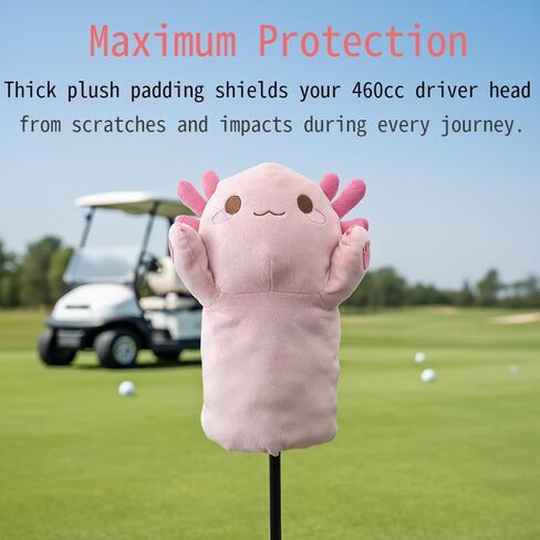 Funny Golf Club Driver Head Covers, Animal Cartoon Personalized Golf Club Headcovers for Women Kid Men in Saudi Arabia