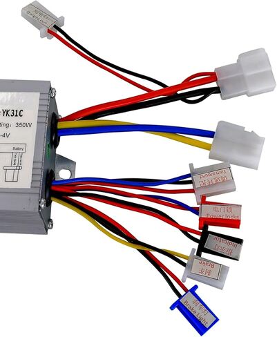 36V 350W Brush Motor Controller and Twist Throttle Grip for Scooter Quad ATV E Bike Razor Dirt Bike Bicycles in Saudi Arabia