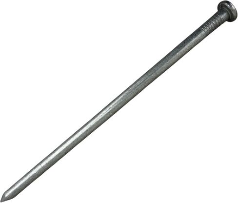 مسامير سبايك ذات مناظر طبيعية مقاس 3/8 بوصة × 10 بوصة من Sandbaggy - مسامير خشبية مجلفنة - البناء، حواف المناظر الطبيعية، الإطار، نسيج المناظر الطبيعية (3/8 بوصة × 10 بوصة (مجلفنة)، 20) in Kuwait