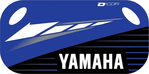 لوحة D'cor Visuals Pit Board المتوافقة مع Yamaha - لوحة موتوكروس قابلة لإعادة الاستخدام قابلة للمسح الجاف مع علامة، هيكل بلاستيكي متين للاتصال على جانب المسار في أحداث MX وSX والطرق الوعرة والسباقات in Kuwait