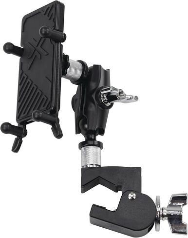 Gibraltar SC-DASCM Dual Adjust Smartphone Surface Holder, Designed to Mount to a Table or Stand, Drum Accessories Hardware and Parts in Saudi Arabia