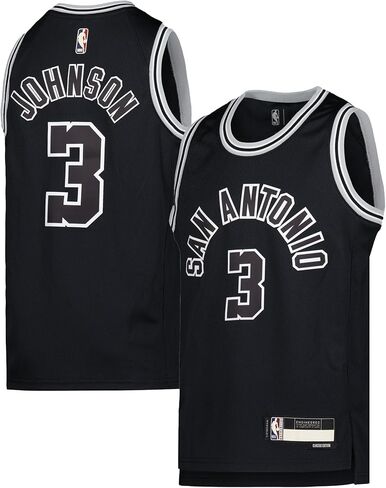 Keldon Johnson San Antonio Spurs NBA Black #50 Kids Youth 8-20 Classic Edition Swingman Player Jersey in Saudi Arabia