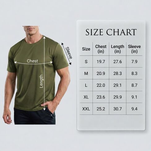 2Pcs Men's Short-Sleeve Sports T-Shirts, Quick-Drying and Breathable Tops for Gym, and Running in Saudi Arabia