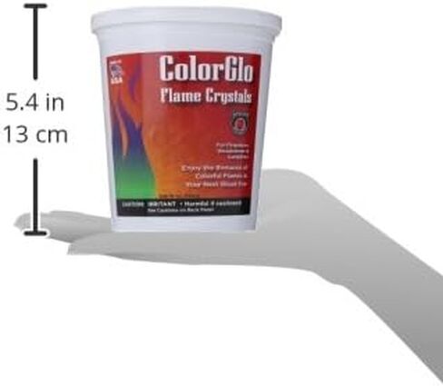 MEECO'S RED DEVIL - بلورات اللهب الملونة ColorGlo - للمدفأة والمخيم، رمادي (16 أونصة) in Kuwait