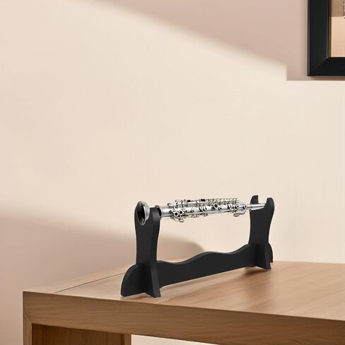 FAVOMOTO Portable Desktop Flute Stand Holder Flute Organizer Rack Single Layer Musical Instrument Storage for Home and Office in Saudi Arabia
