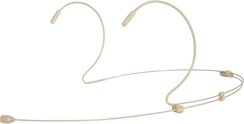 Galaxy Audio HSM4 Omnidirectional Headset Microphone Pack - TA4F, Beige in Saudi Arabia