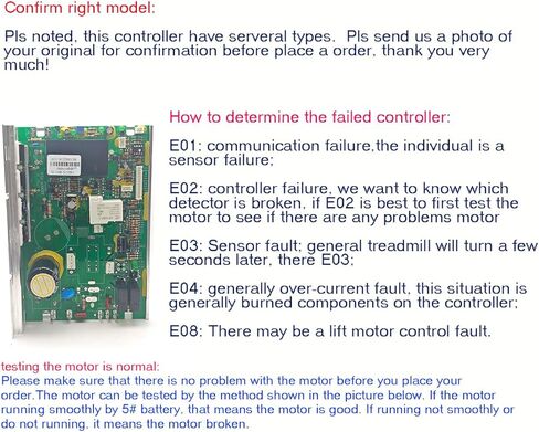 PA-AE00070L YJ-2256L Treadmill Control Board Motherboard 12 Pins 110V Treadmill Motor Controller D020105 Compatible with F63 F65 Replace AE00070L, AE0007EL, AE0007V10 in Saudi Arabia