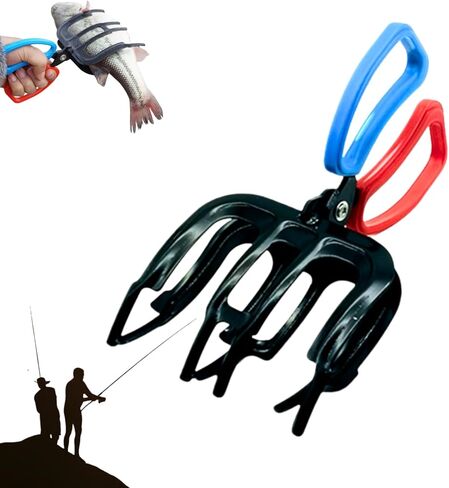 3 مقابض أسماك مخالب، كماشة صيد معدنية ومقبض للتحكم في الأسماك، يجب أن تحتوي على كماشة صيد وأداة تحكم في ملحقات الصيد لمعظم أسماك المياه العذبة وحامل أدوات الصيد in Saudi Arabia