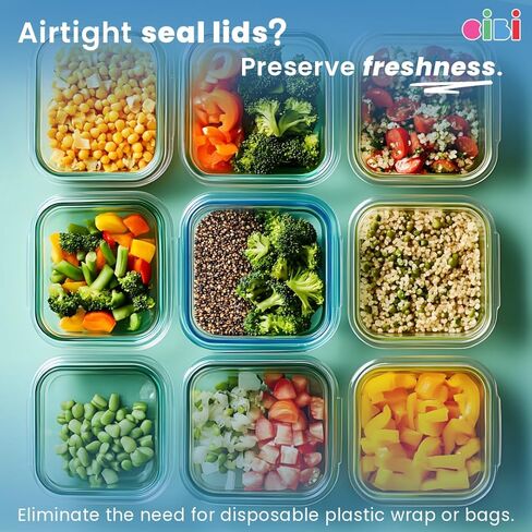 CIBI Food Storage Container Lids (3 Cup, Black - 4 PK) Compatible with Pyrex 7210-PC Glass Containers, Dishwasher and Microwave Safe Replacement Lids in Saudi Arabia