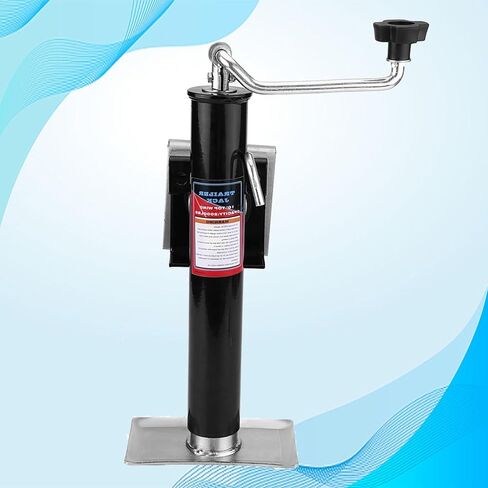 Lift Swivel Trailer Jack - Heavy Duty Marine Swivel Trailer Jack, 2000 Lbs Yacht Trailer Parts Caravan Jack Jockey Wheel, Heavy Duty Metal Stand Bolt-On Swivel Tongue in Saudi Arabia