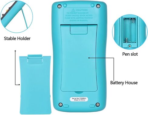Current Signal Generator Digital Multimeter 8000 Counts Multifunction Voltage Temperature Capacitance Tester Portable Voltage Meter in Kuwait