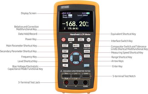 Current Signal Generator 2.5-inch Digital Handheld Multimeter Tester in Kuwait
