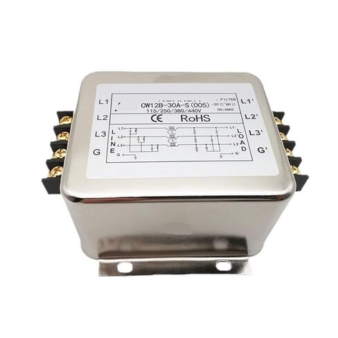 فلتر طاقة ثلاثي الطور 380 فولت 30 أمبير CW12B-30A/40A-S (005) خدمة خاصة لتحويل تردد الكتلة الطرفية (CW12B-40A-S 005) in Saudi Arabia