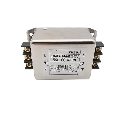 Single-Phase Terminal Block Power Filter CW4L2-10A-R 220V 10A 20A 30A(CW4L2-10A-R 10A) in Saudi Arabia
