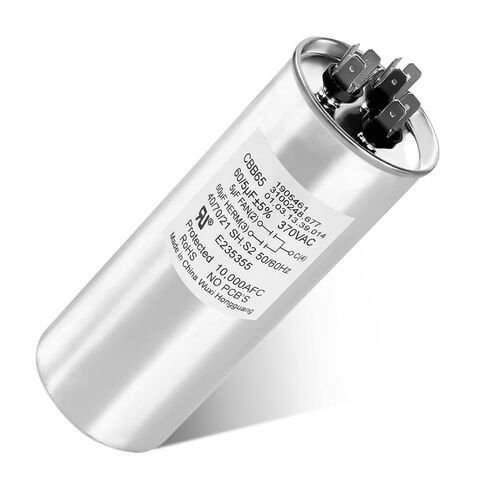 يناسب مكيف الهواء Dometic 3312195.000 RV AC Motor Capacitor 60/5 MFD، استبدال مكثف مكيف الهواء عالي التحمل، متوافق مع نماذج مكيف الهواء Dometic 3312195000 RV in Kuwait