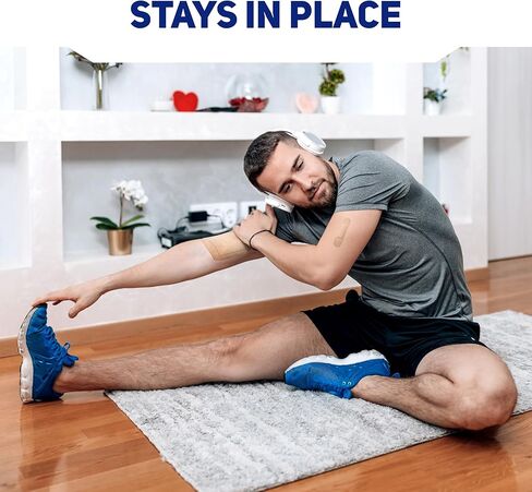 ضمادات قماشية ذكية مرنة من كير ساينس، 50 قطعة بأحجام متنوعة | حماية مرنة للإسعافات الأولية والعناية بالجروح in Kuwait