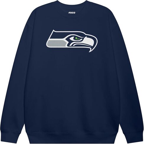 FOCO NFL mens Nfl Primary Team Logo Crew Neck Sweatshirt in Saudi Arabia