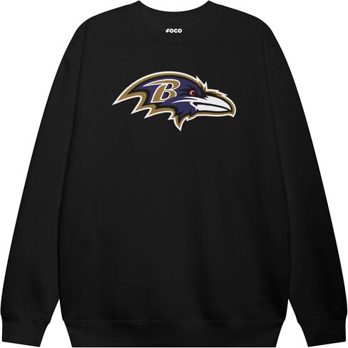 FOCO NFL mens Nfl Primary Team Logo Crew Neck Sweatshirt in Saudi Arabia