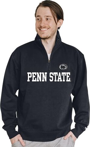 سويت شيرت Blue 84 للرجال من Penn State Nittany Lions بسحاب ربع سنوي، لون الفريق، لون الفريق، XX-Large in Saudi Arabia