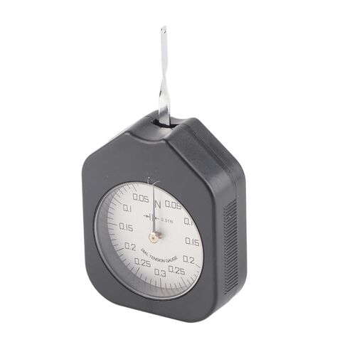 Dial Tension Meter Tension Tester Tensiometer Single Pointer 0.3N Portable Mechanical Dial for Relay Tip Pressure Electronic Switch Micro Switch Valve Spring Pull Pressure ABS in Saudi Arabia