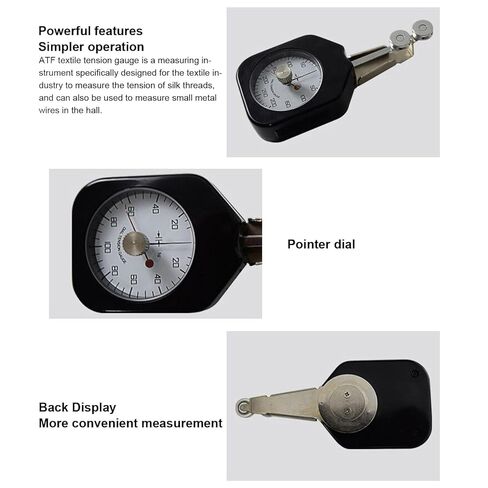 WALFRONT 2 to 25gw Textile Tensiometer Dial Tension Gauges Meter Tester with Easy to Read Dial Design for Measuring Thread Tension Fine Metal Wires in Saudi Arabia