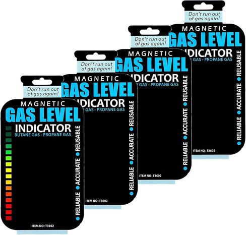4 Pcs Gas Level Indicator Fuel Level Indicators Sticker small Propane Tank Gauge for Home Kitchen Outdoor Barbecues Camping Tool in Saudi Arabia
